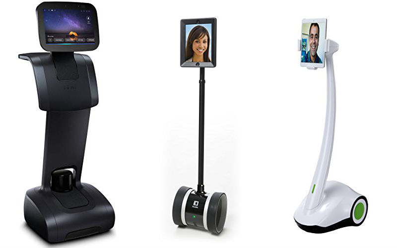 a few choices of telepresence robots