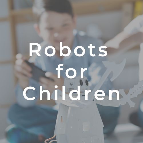 Robot toys for children to enjoy, play and learn from