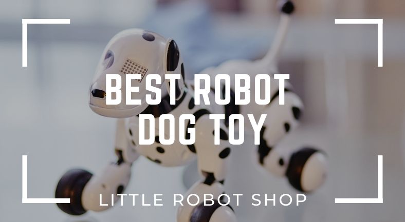 A smiling robot dog toy among one of the best
