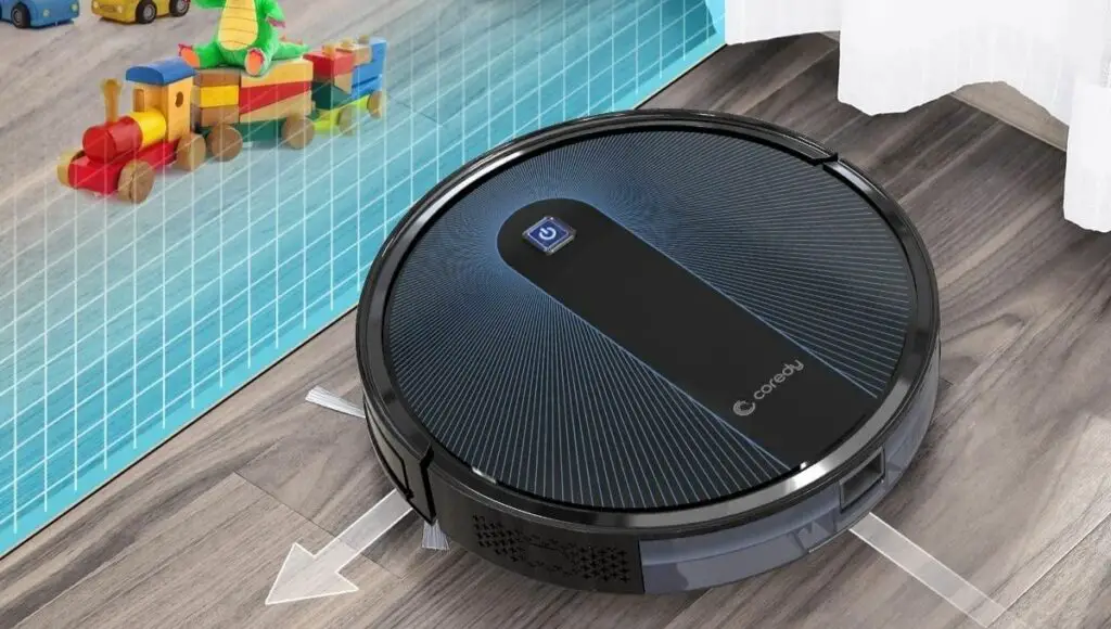 Coredy R650 robot vacuum only cleans the specific areas