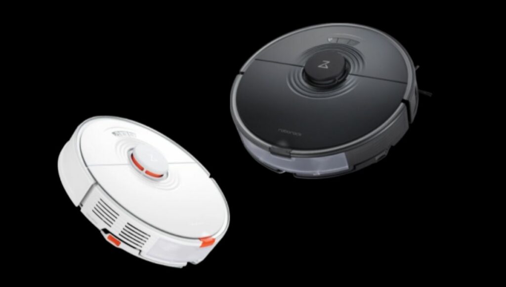 Roborock s7 and s6 maxv best robot vacuums cleaners made it a beautiful circle design, no mop zones