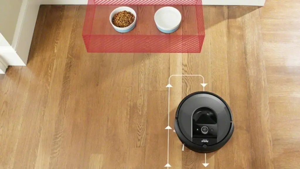 Roomba i7 technology can No-Go Zones detect capability