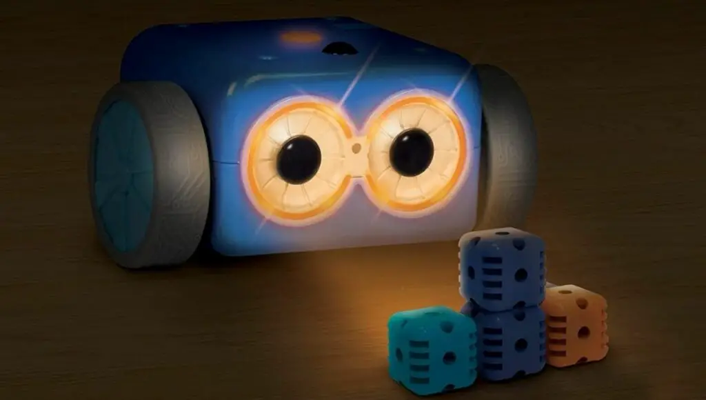 Botley coding robot 2.0 have colorful eyes light