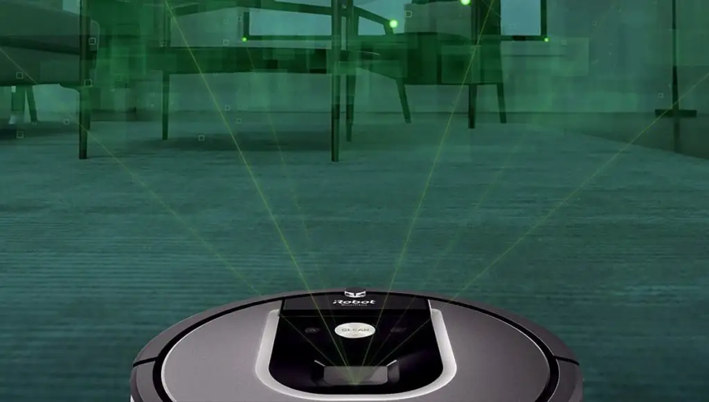 Roomba 960 navigation technology allows the robot to map