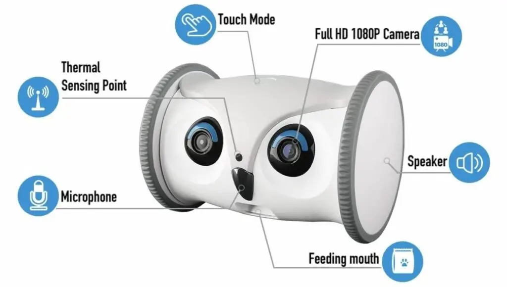 Skymee owl robot has multiple functionalities and devices support facility