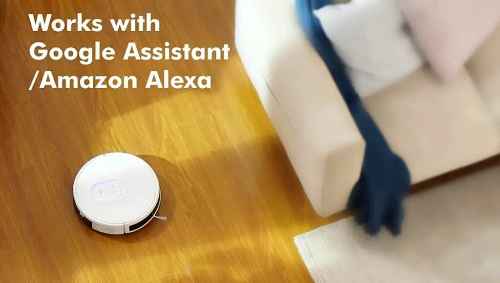Neabot q11 robot vacuum supports google assistant and amazon alexa