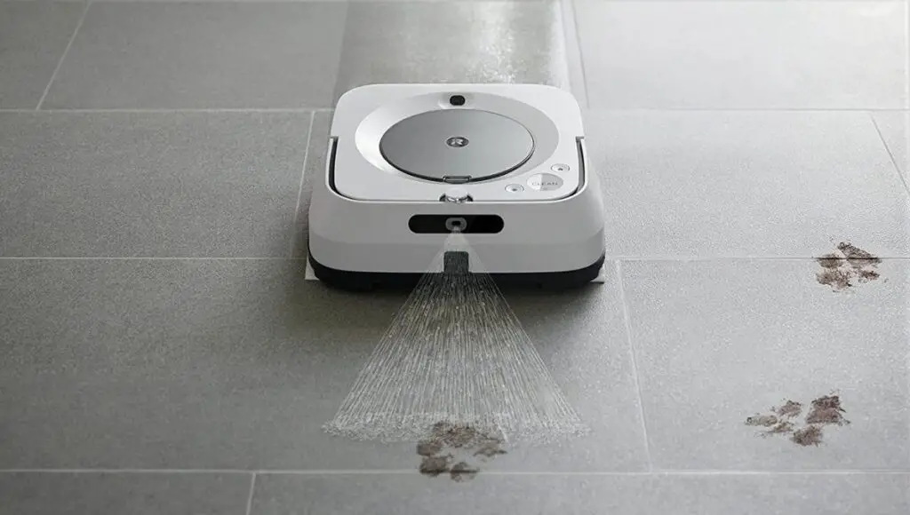 irobot braava jet m6 can detect and clean any dirt on floors