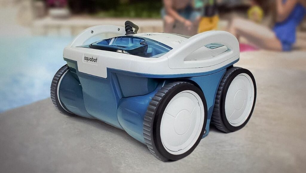 Aquabot x2 automatic robotic pool cleaner needs less maintenance according to works