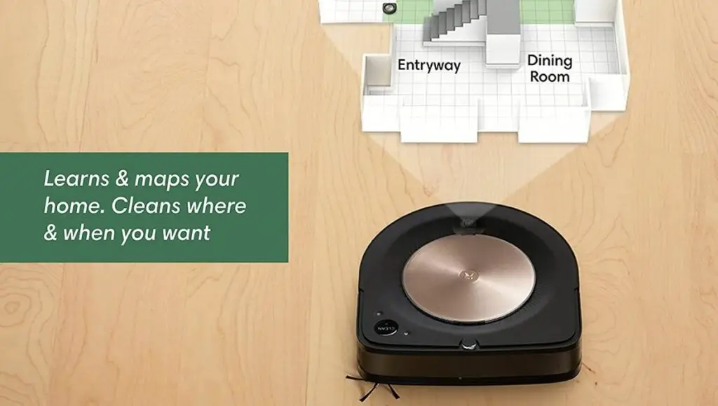 iRobot Roomba s9+ smart mapping robot vacuum knows where your kitchen and living room