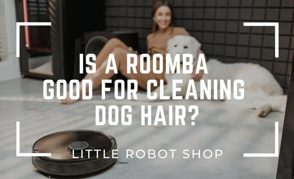 Is A Roomba Good For Cleaning Dog Hair? Little Robot Shop