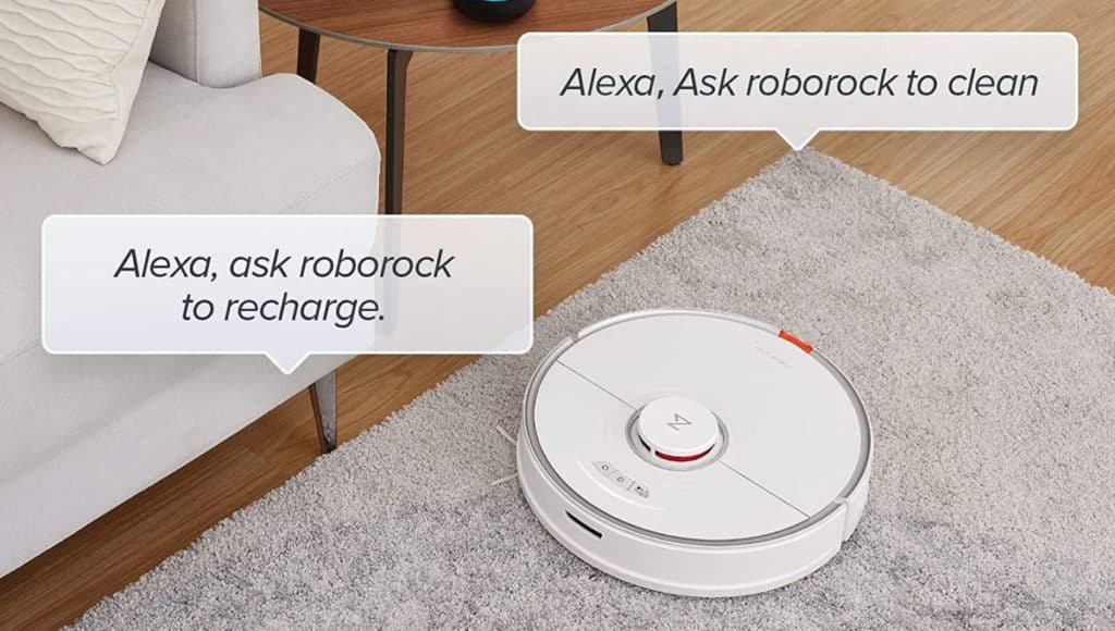 Roborock s7 robot vacuum and mop comes with amazon alexa so s7 start cleaning with a simple voice command