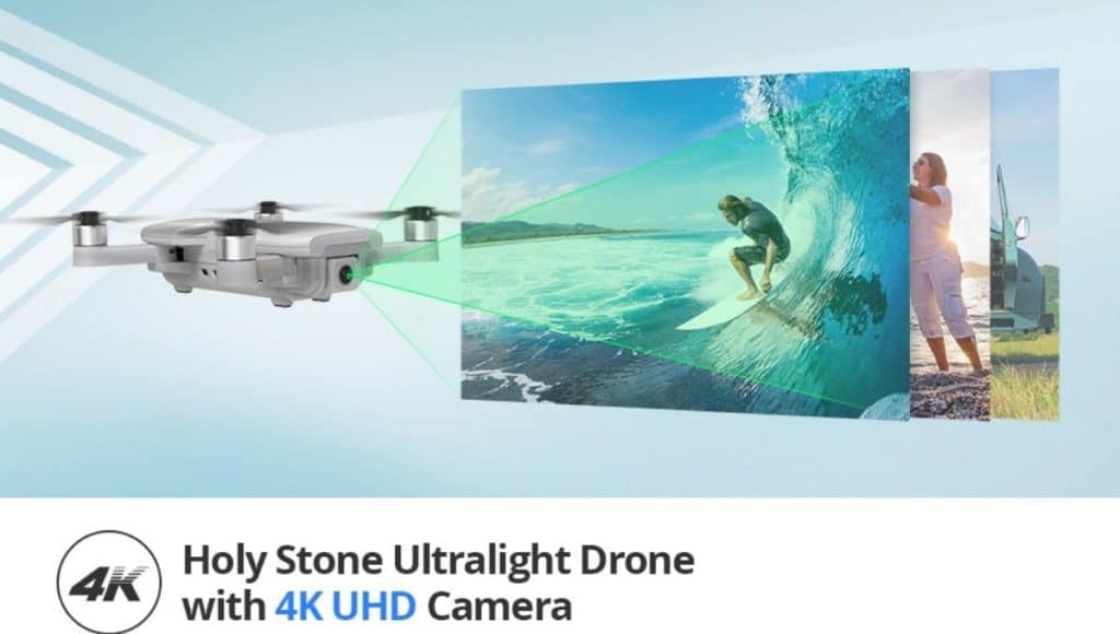 Holy stone hs510 gps drone can shoot stable aerial shots